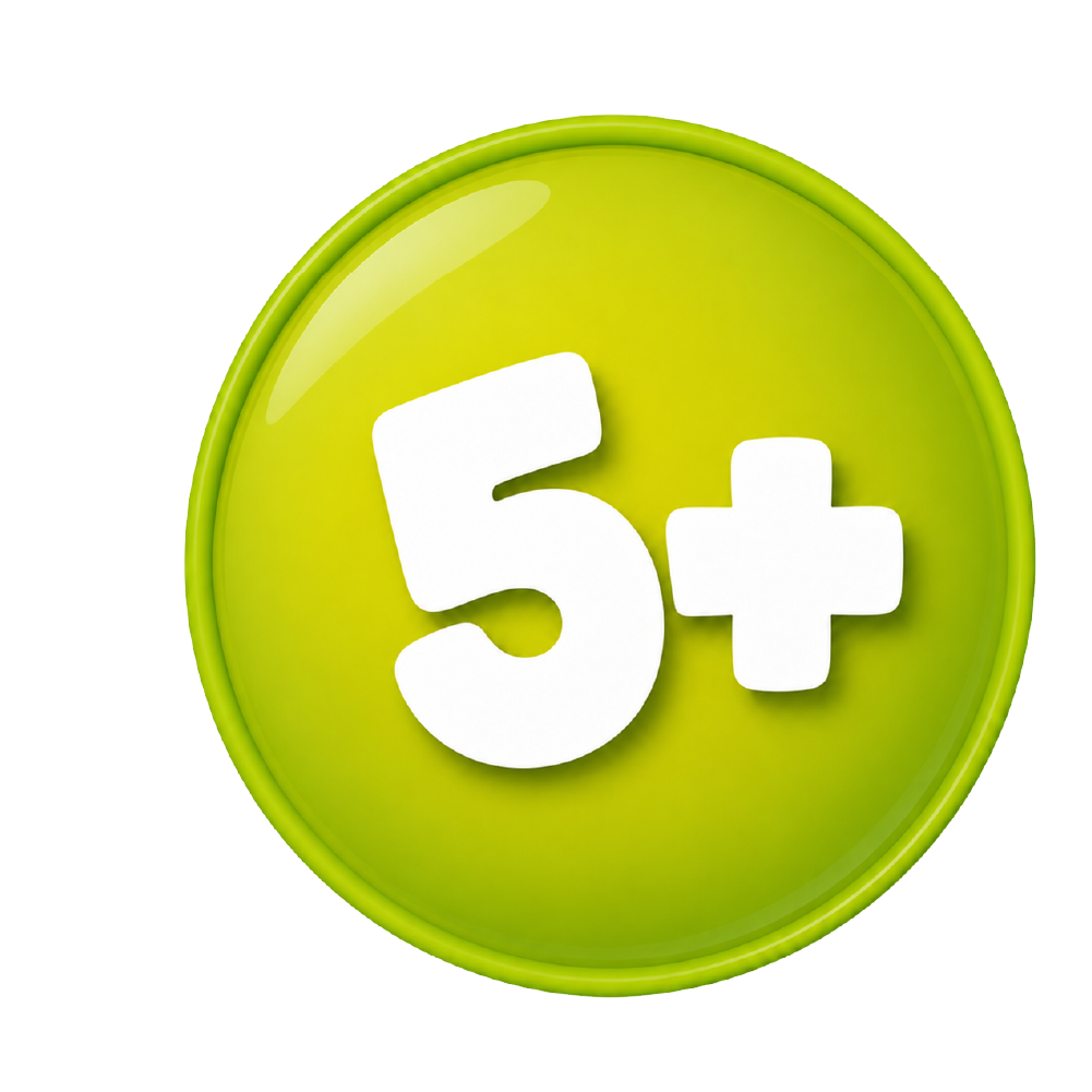 5+ Años