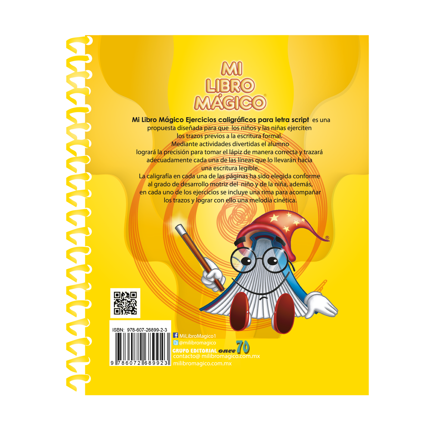 Libro de Ejercicios Caligráficos para Script - Mi Libro Mágico