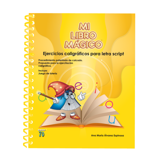 Libro de Ejercicios Caligráficos para Script - Mi Libro Mágico