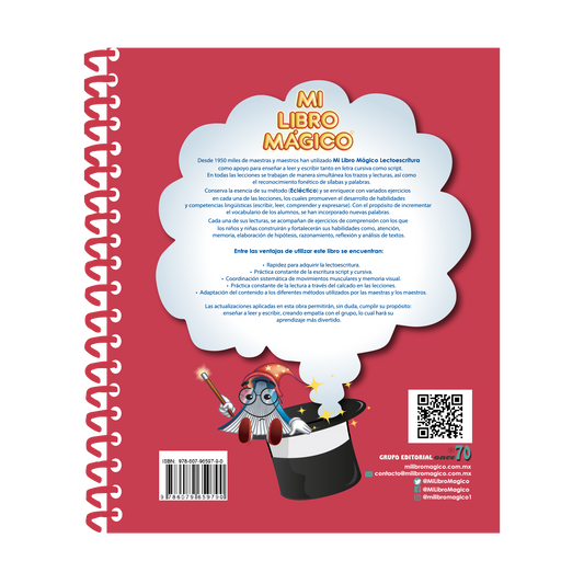 Libro de Lectoescritura - Mi Libro Mágico