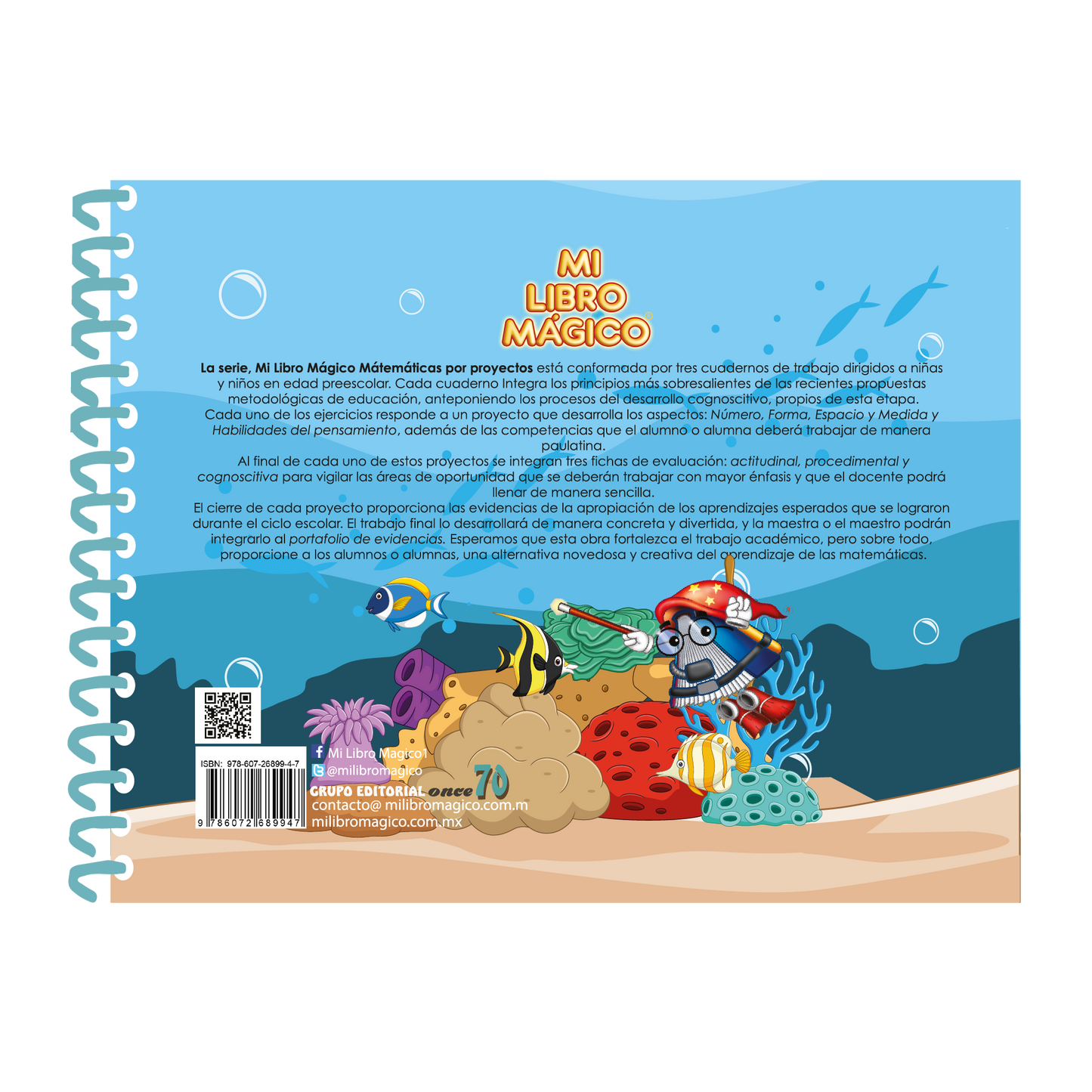 Mi Libro Mágico - Libro de Matemáticas por Proyectos 1