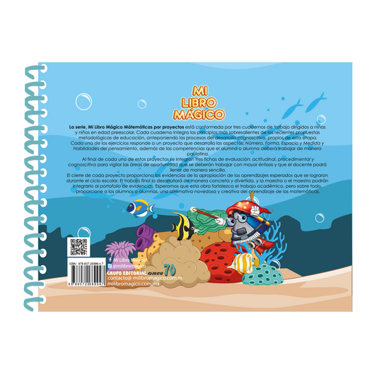 Mi Libro Mágico - Libro de Matemáticas por Proyectos 1