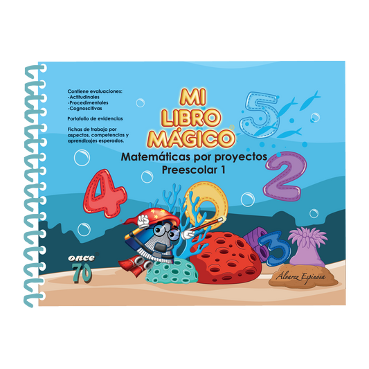 Mi Libro Mágico - Libro de Matemáticas por Proyectos 1