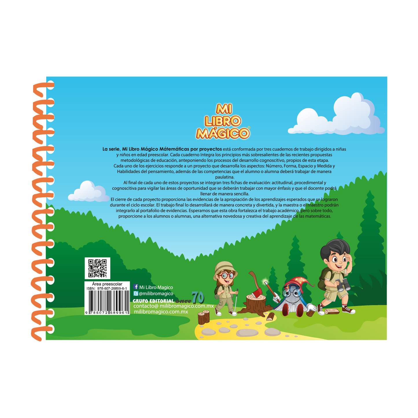 Libro de Matemáticas por Proyectos 2 - Mi Libro Mágico