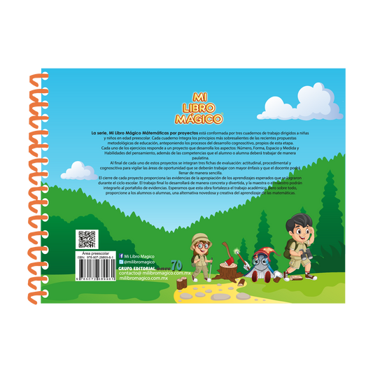 Libro de Matemáticas por Proyectos 2 - Mi Libro Mágico