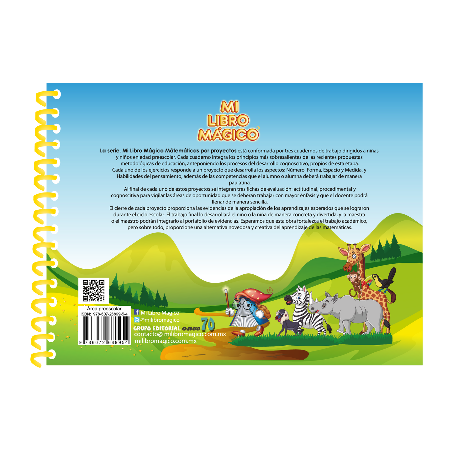 Libro de Matemáticas por Proyectos 3 - Mi Libro Mágico