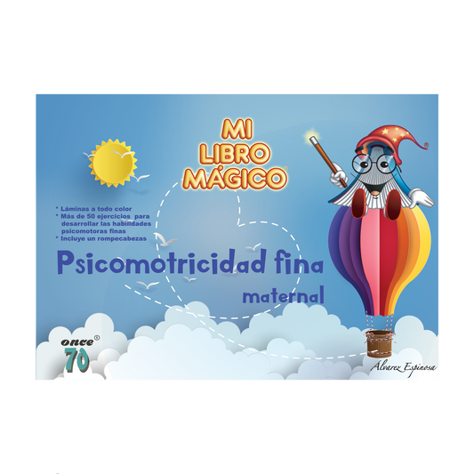 Libro de Psicomotricidad Fina para Maternal - Mi Libro Mágico