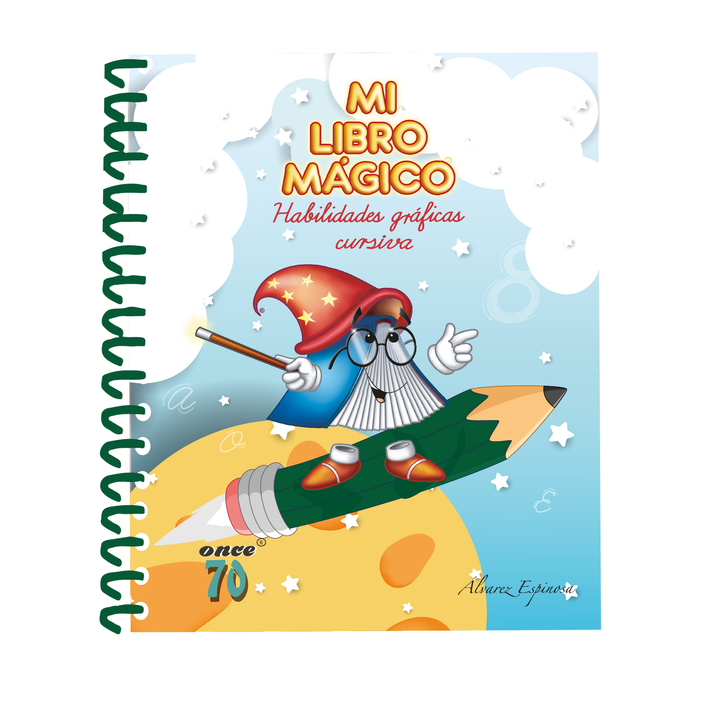 Libro para Habilidades Gráficas Cursiva - Mi Libro Mágico