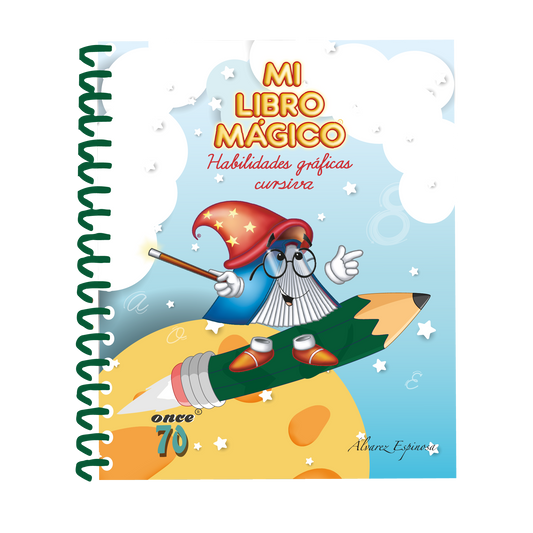 Libro para Habilidades Gráficas Cursiva - Mi Libro Mágico