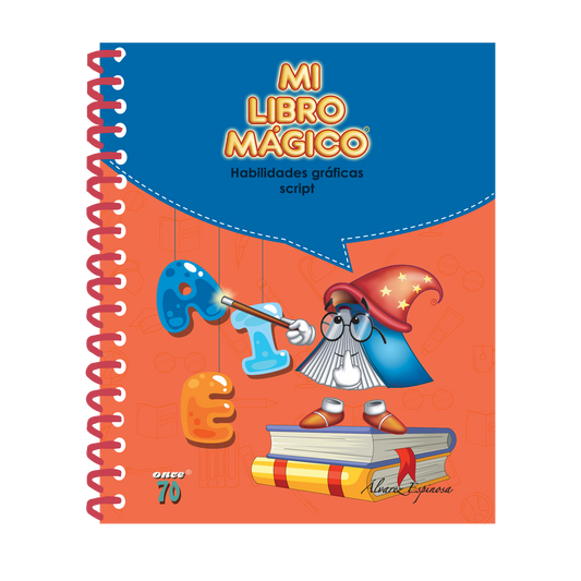 Libro para Habilidades Gráficas Script - Mi Libro Mágico